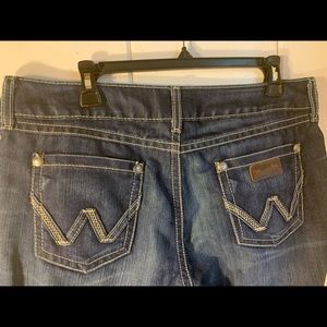 Wrangler Bootcut Blue Jeans
